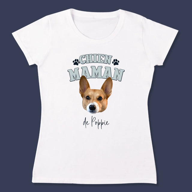 Ton Personnage: Chien Maman - T-Shirt Pour Femmes