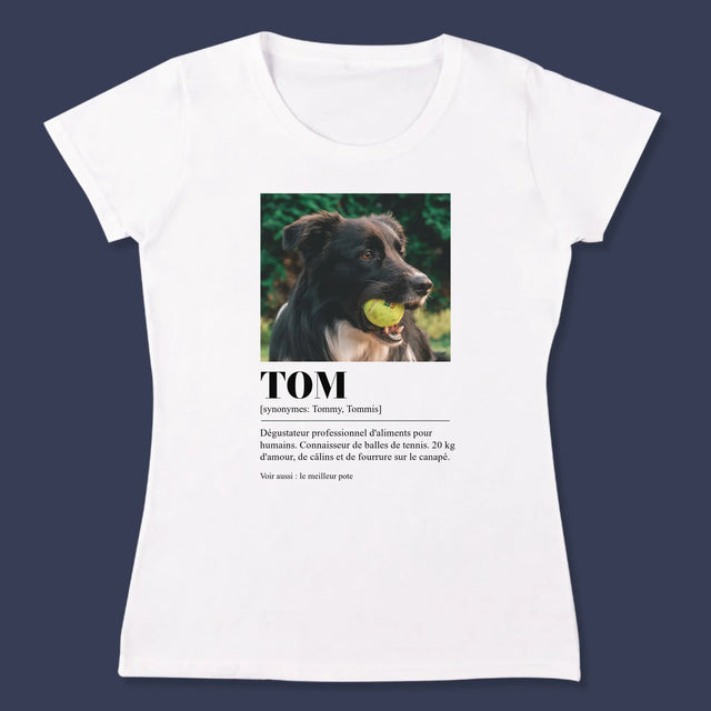 La Photo Et Un Texte: Animal, Définition - T-Shirt Pour Femmes
