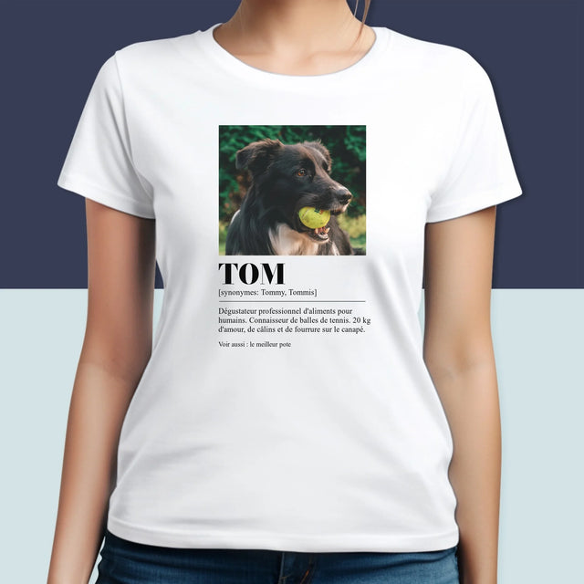 La Photo Et Un Texte: Animal, Définition - T-Shirt Pour Femmes