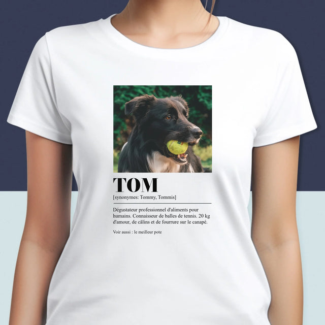 La Photo Et Un Texte: Animal, Définition - T-Shirt Pour Femmes