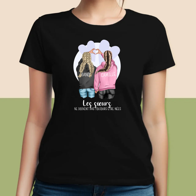 La Création Du Personnage: Amies De L'Hiver - T-Shirt Pour Femmes