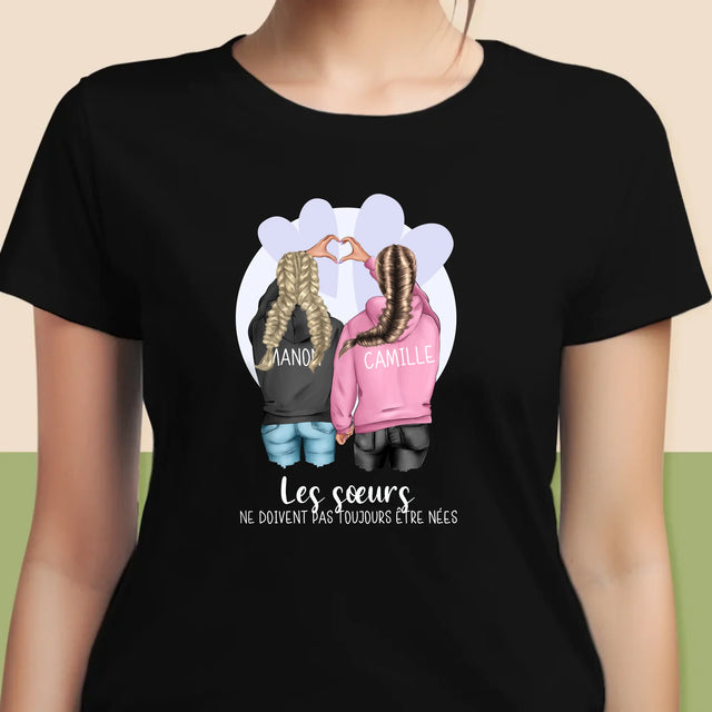 La Création Du Personnage: Amies De L'Hiver - T-Shirt Pour Femmes