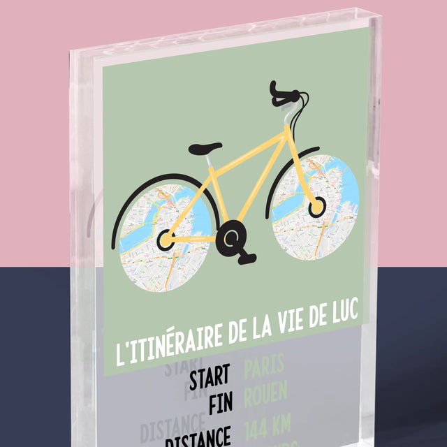 Le Plan De Ville: L'Itinéraire De La Vie - Bloc Acrylique