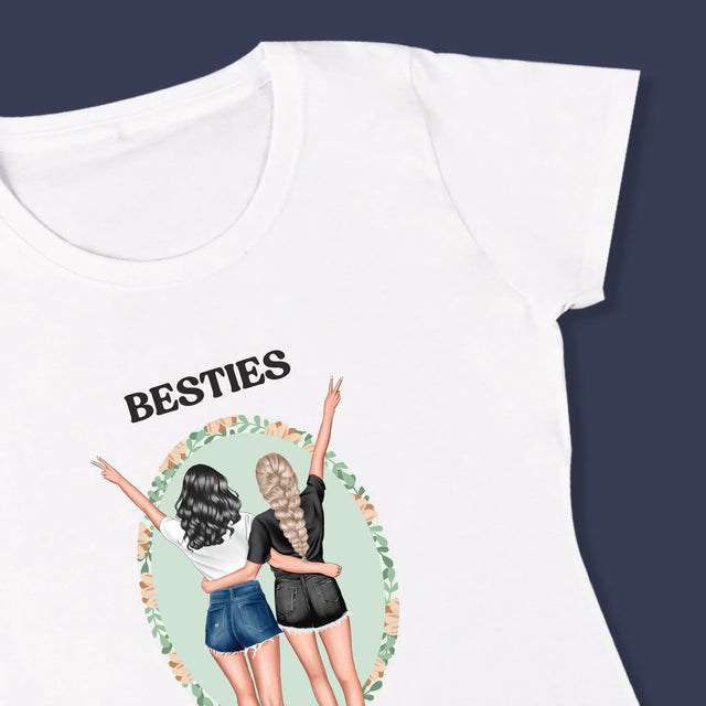 La Création Du Personnage: Best Friends - T-Shirt Pour Femmes