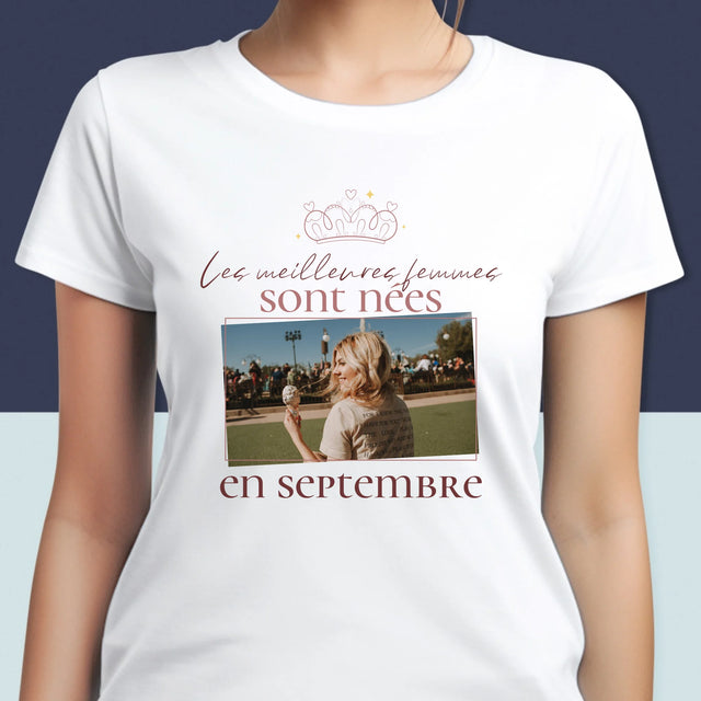 Photo Et Texte: Les Meilleures Femmes - T-Shirt Pour Femmes