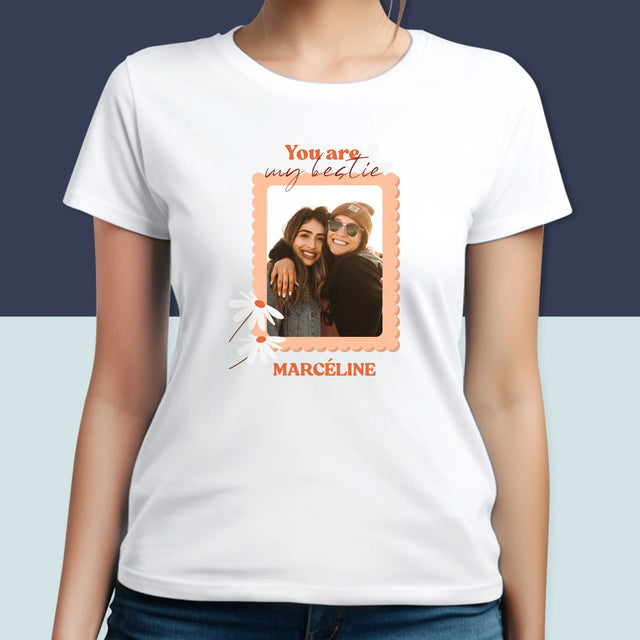 Collage Photo: Photo Besties - T-Shirt Pour Femmes
