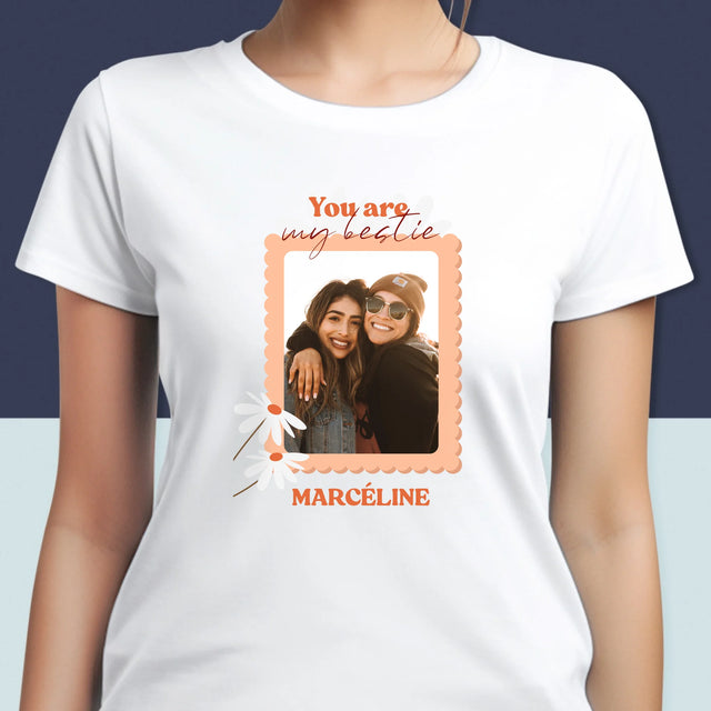 Collage Photo: Photo Besties - T-Shirt Pour Femmes