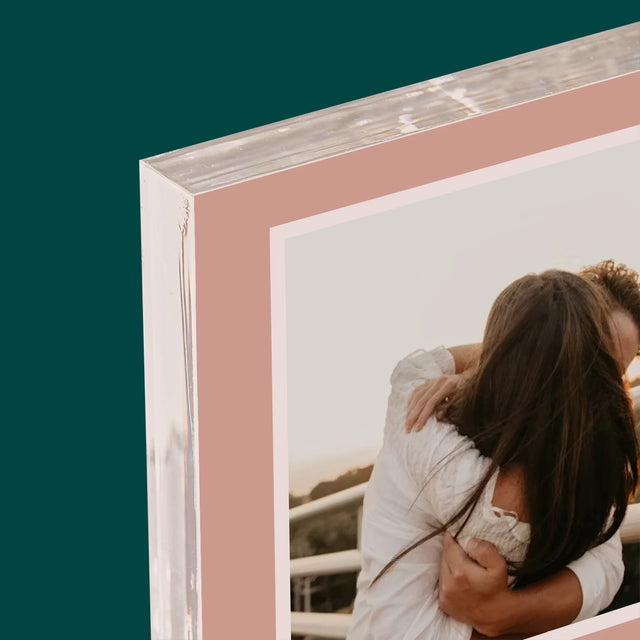 La Photo Et Un Texte: Votre Chanson Avec Un Code - Bloc Acrylique