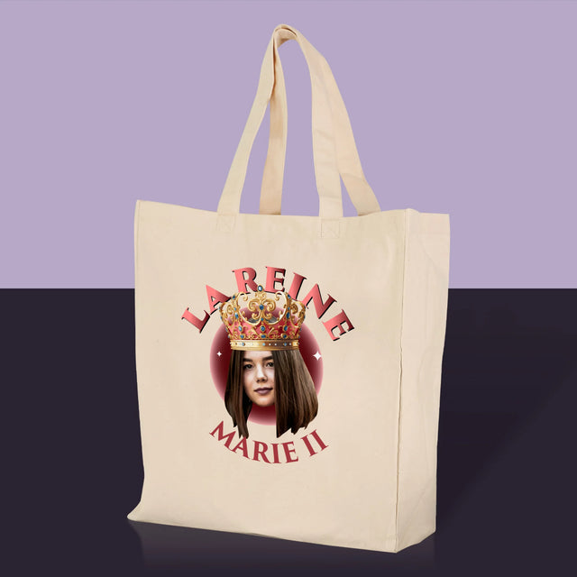 La Photo Et Un Texte: La Reine - Sac En Toile