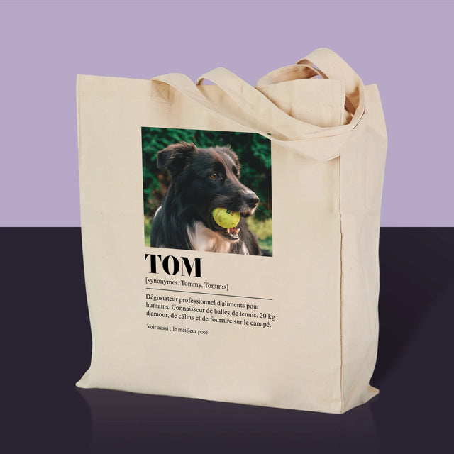 La Photo Et Un Texte: Animal, Définition - Sac En Toile