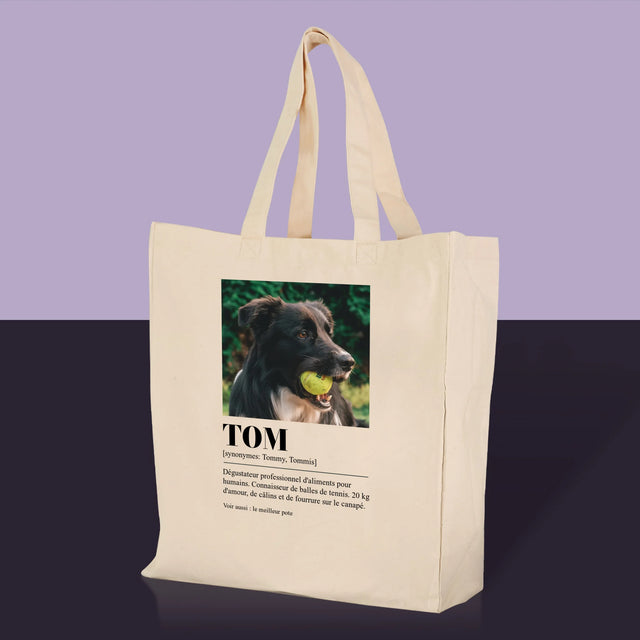 La Photo Et Un Texte: Animal, Définition - Sac En Toile