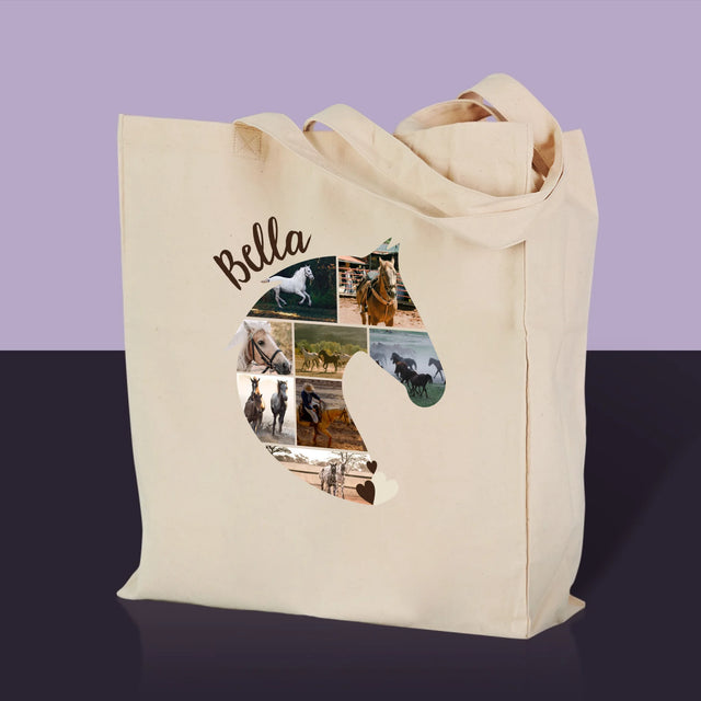 Forme Des Photos: Cheval - Sac En Toile