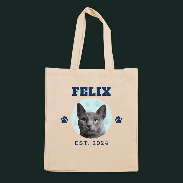 Ton Personnage: Ton Chat Varsity - Sac En Toile