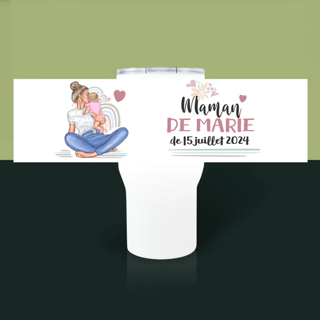 La Création Du Personnage: Jeune Maman - Mug De Voyage 650 Ml