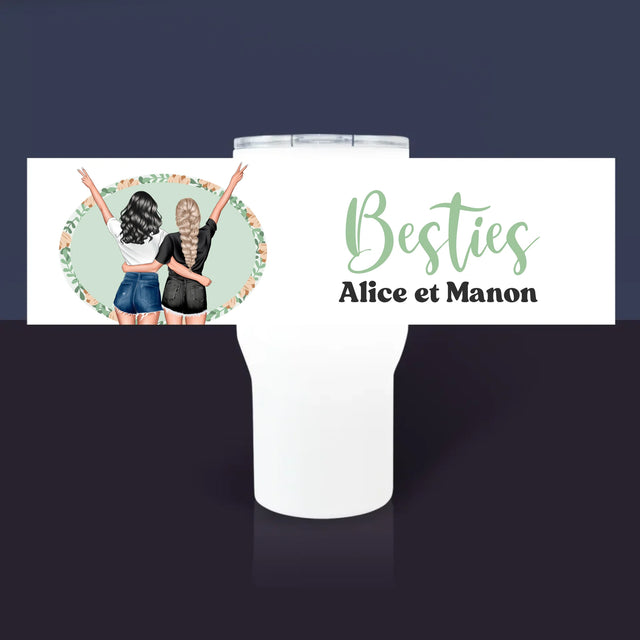 La Création Du Personnage: Best Friends - Mug De Voyage 650 Ml