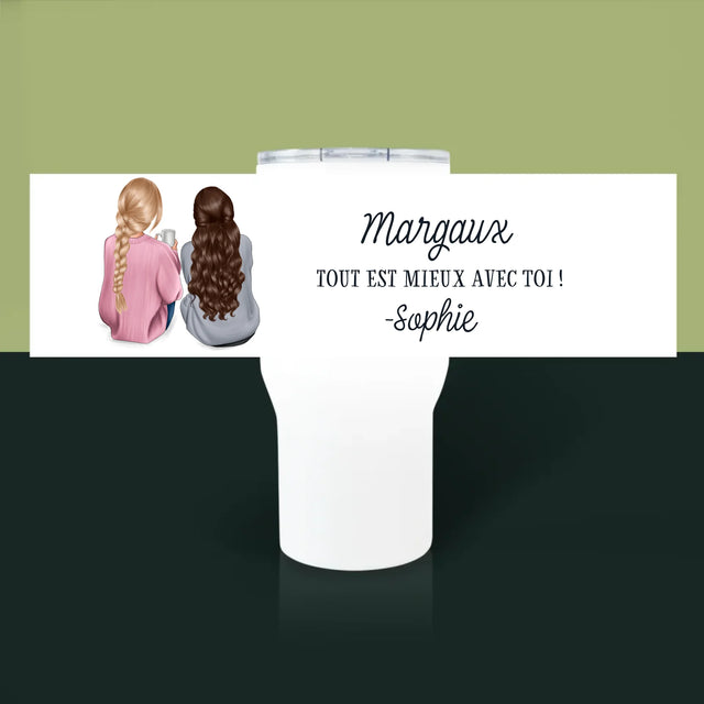 La Création Du Personnage: Les Amies - Mug De Voyage 650 Ml