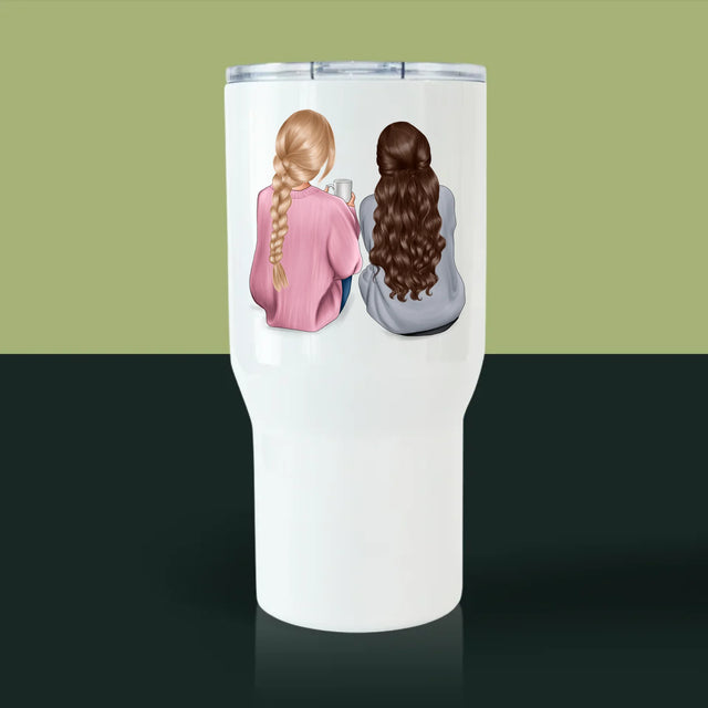 La Création Du Personnage: Les Amies - Mug De Voyage 650 Ml