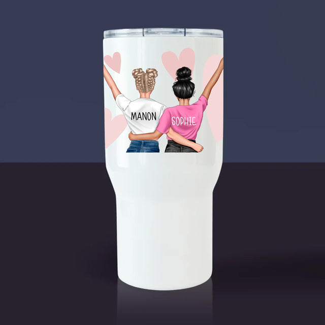 La Création Du Personnage: La Meilleure Sœur Du Monde - Mug De Voyage 650 Ml