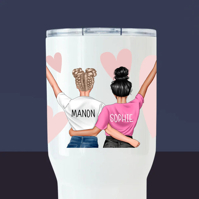 La Création Du Personnage: La Meilleure Sœur Du Monde - Mug De Voyage 650 Ml