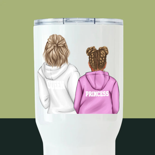 La Création Du Personnage: Mère Avec Enfant - Mug De Voyage 650 Ml