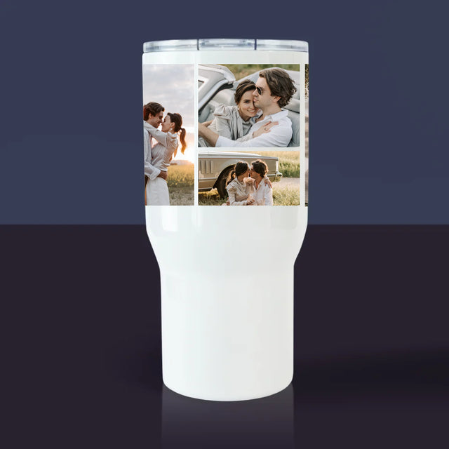 Le Collage Photo: Madame Et Monsieur - Mug De Voyage 650 Ml