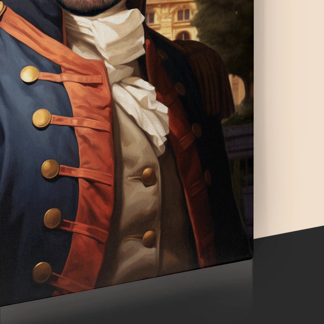 Le portrait royal : Commandant - Imprimez avec votre photo