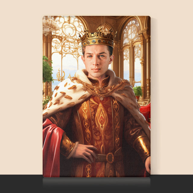 Le portrait royal : Règle - Imprimez avec votre photo