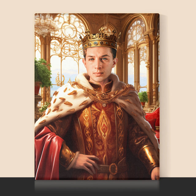 Le portrait royal : Règle - Imprimez avec votre photo
