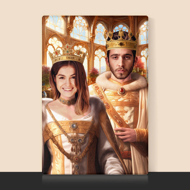 Le portrait royal : Mariage royal - Imprimez avec votre photo