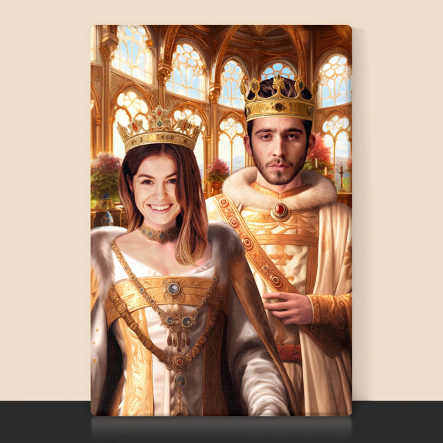 Le portrait royal : Mariage royal - Imprimez avec votre photo