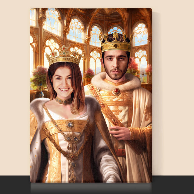 Le portrait royal : Mariage royal - Imprimez avec votre photo
