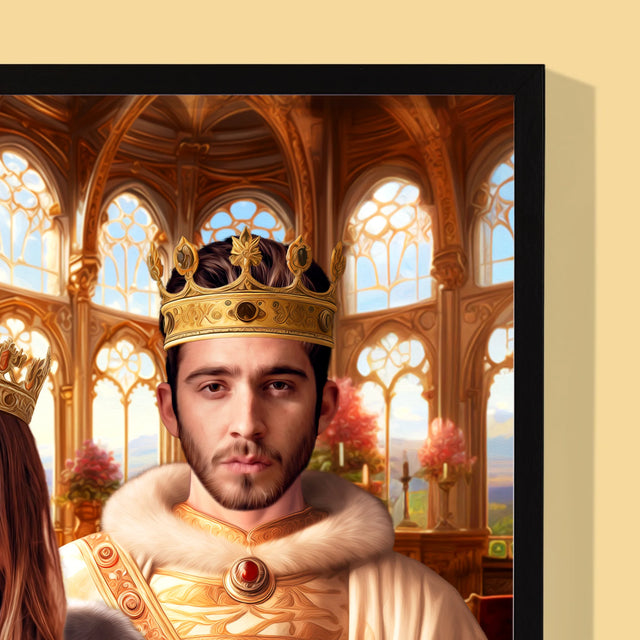 Le portrait royal : Mariage royal - Imprimez avec votre photo