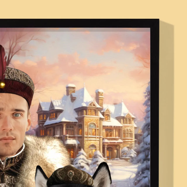 Portrait royal : Noblesse - Imprimez avec votre photo | FR