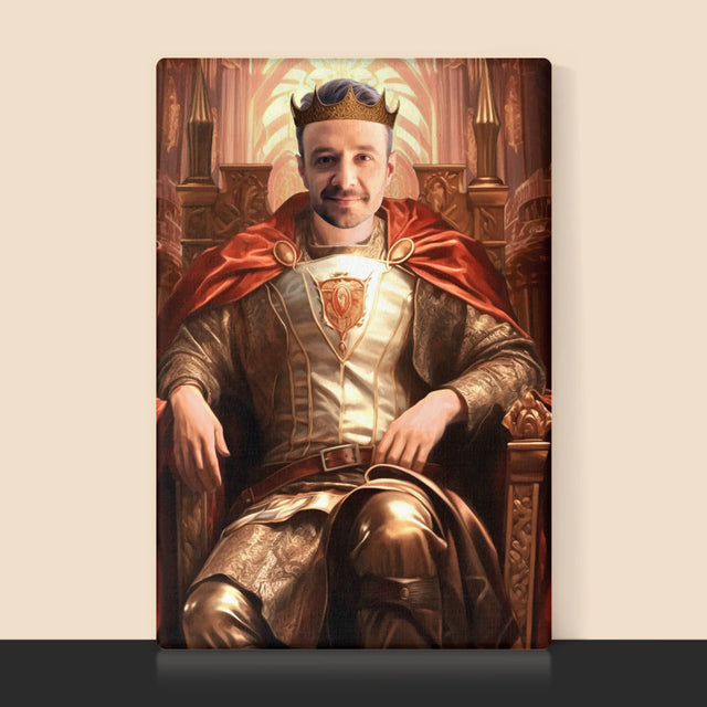 Le Portrait Royal: Le Trône - Image De La Toile