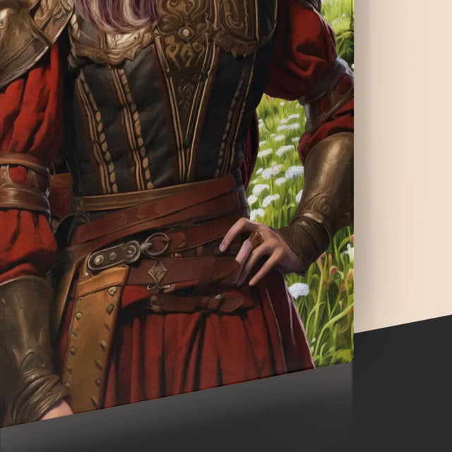 Le Portrait Royal : Couple De Cour - Imprimez Avec Votre Photo