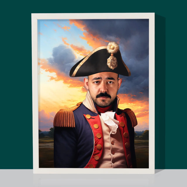 Le portrait royal : Général au palais - Imprimez avec votre photo