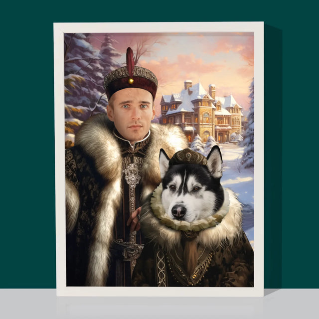 Portrait royal : Noblesse - Imprimez avec votre photo | FR