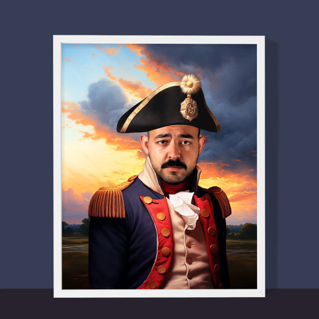 Le portrait royal : Général au palais - Imprimez avec votre photo