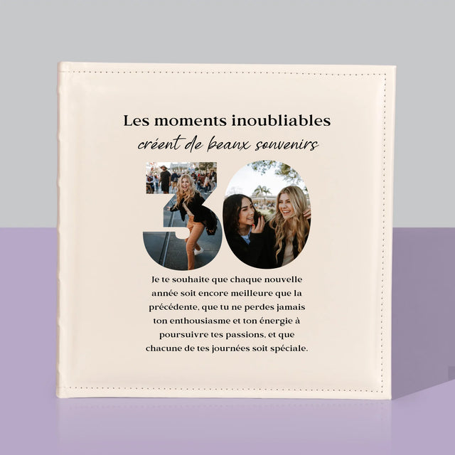 Collage Photo De Lettre: 30 Anniversaire - Album De Photos