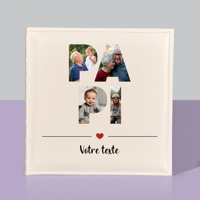 Collage Photo De Lettre: Le Grand-Père De Tes Photos - Album De Photos