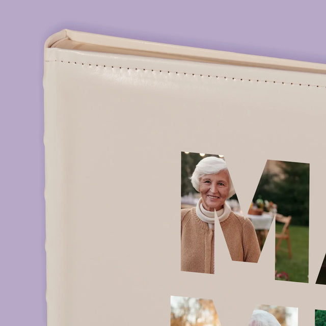 Collage Photo De Lettre: La Grand-Mère De Tes Photos - Album De Photos