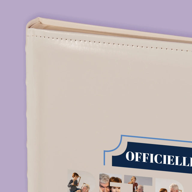 Collage Photo De Lettre: Officiellement Retraité - Album De Photos