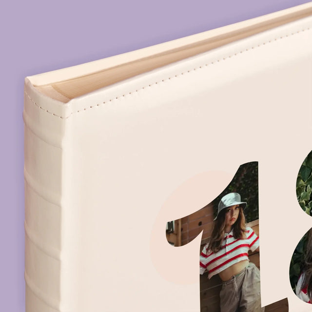 Collage Photo De Lettre: 18 Ans De Beaux Souvenirs - Album De Photos