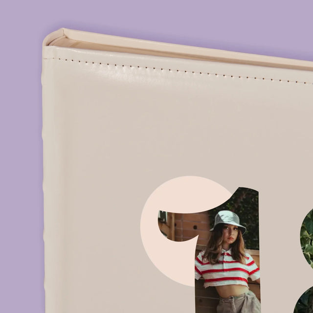 Collage Photo De Lettre: 18 Ans De Beaux Souvenirs - Album De Photos