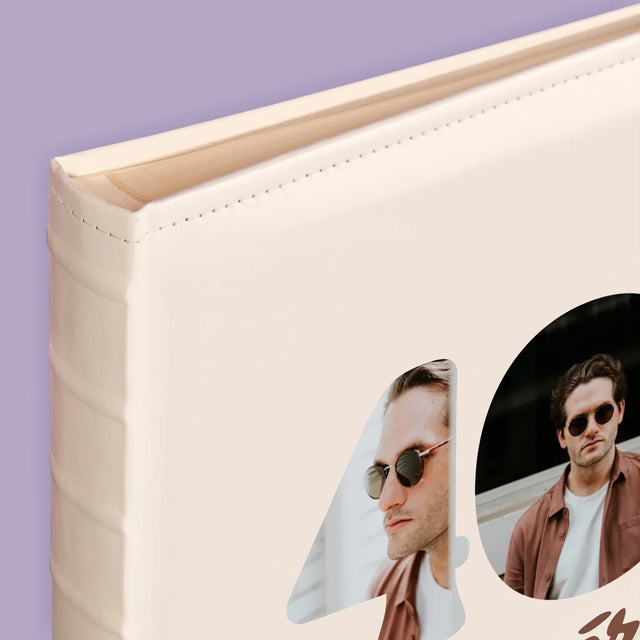 Collage Photo De Lettre: 40 Ans D'Expérience - Album De Photos