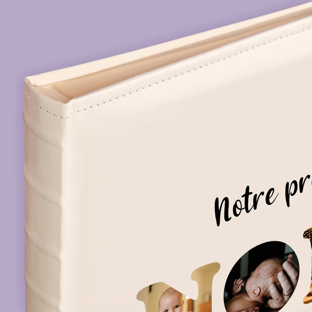 Collage Photo De Lettre: Notre Premier Noël - Album De Photos