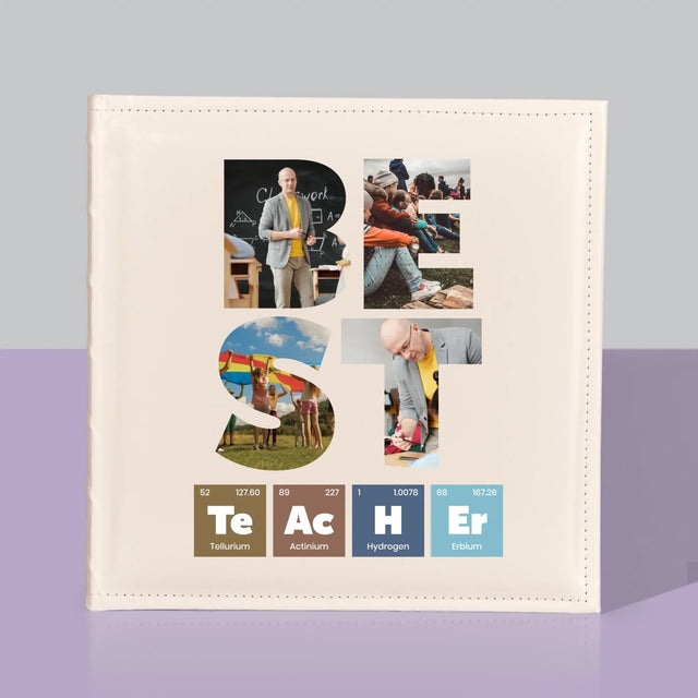 Collage Photo De Lettre: Best Teacher Les Éléments - Album De Photos