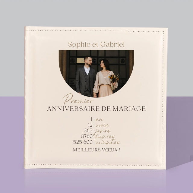 Photo Et Texte: Premier Anniversaire De Mariage - Album De Photos
