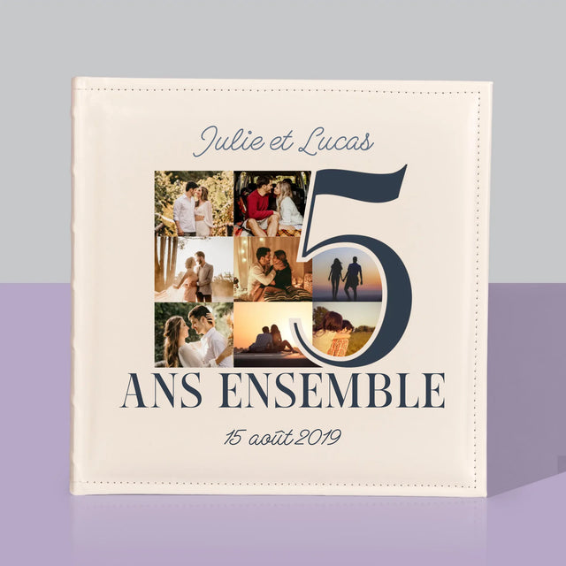 Collage Photo: 5 Ans Ensemble - Album De Photos