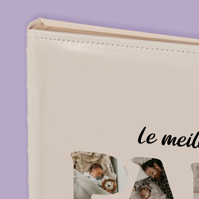 Collage Photo De Lettre: Le Meilleur Papa De L'Année - Album De Photos
